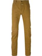 Closed Slim Chino Trousers, Men's, Size: 31/34, Green, Cotton/spandex/elastane