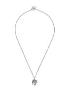 Roberto Cavalli 'pegasus Head' Necklace, Men's, Metallic