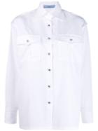 Prada Oversized Poplin Shirt - White