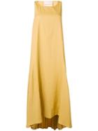 Erika Cavallini Pleated Detail Dress - Yellow