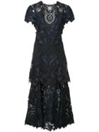 Jonathan Simkhai Embroidered Lace Dress - Black