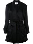 Racil - Angie Relaxed Jacket - Women - Polyethylene/triacetate - 38, Black, Polyethylene/triacetate