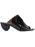 Proenza Schouler Round Heel Mules - Black