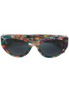 Moschino Eyewear Cat Eye Sunglasses - Multicolour