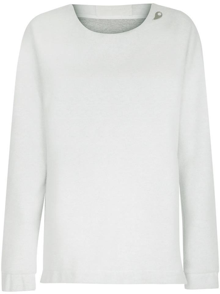Lilly Sarti - Long Sleeves Jumper - Women - Cotton/polyester - 40, Grey, Cotton/polyester