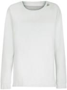 Lilly Sarti - Long Sleeves Jumper - Women - Cotton/polyester - 40, Grey, Cotton/polyester