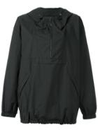 Maison Margiela Half-zip Hooded Jacket - Black