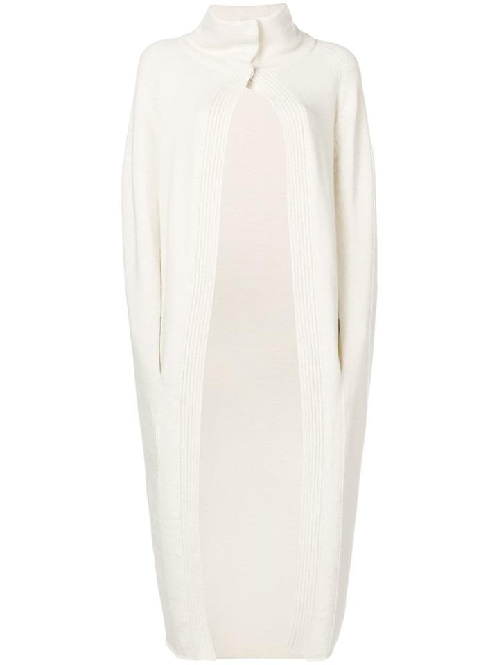 Stefano Mortari Knitted Cape - White