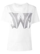 J.w. Anderson 3d Logo T-shirt, Women's, Size: M, White, Cotton