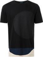 Consistence 'sunset' T-shirt, Men's, Size: 48, Black, Cotton/wool