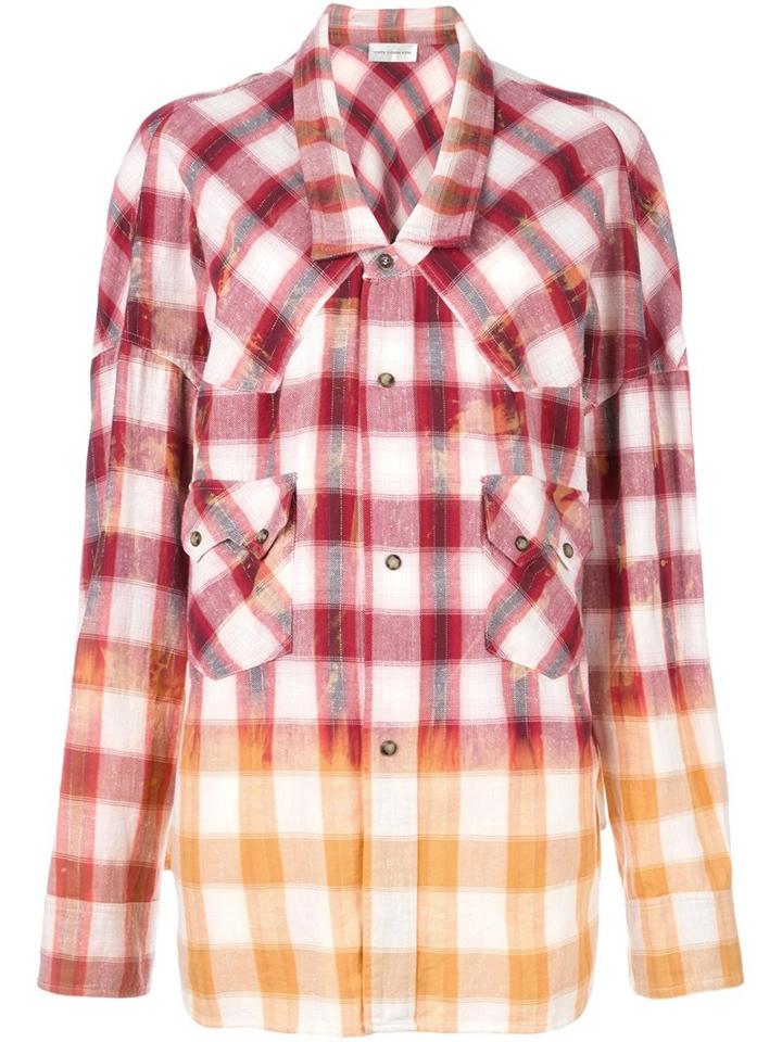 Faith Connexion Checked Shirt, Women's, Size: 34, Cotton