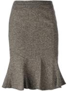 Dolce & Gabbana Vintage Fluted Hem Skirt