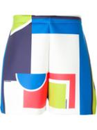 Dsquared2 Abstract Print Shorts