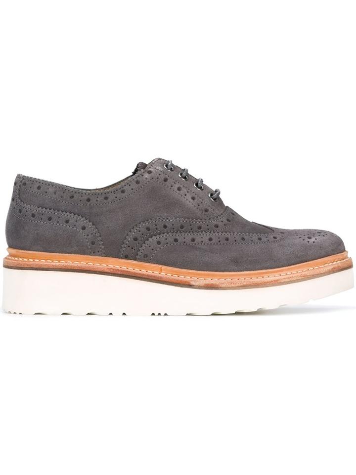Grenson Platform Brogues