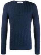 La Fileria For D'aniello Cable-knit Sweatshirt - Blue