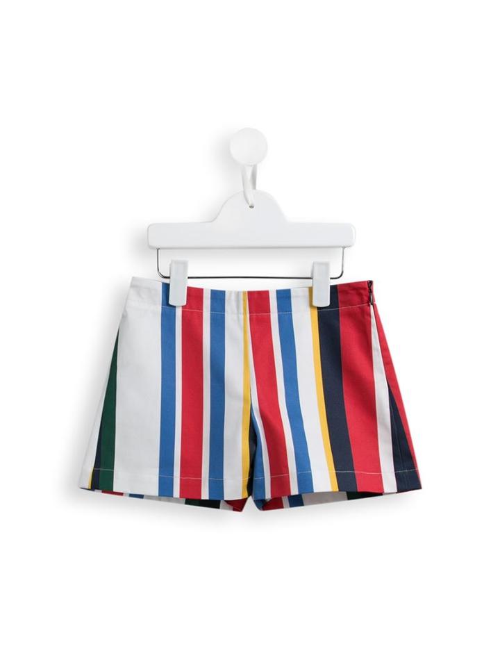 Marni Kids Striped Shorts