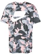 Nike Camouflage Print Mesh T-shirt - Grey