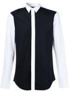 Calvin Klein Collection Contrast Sleeves Shirt