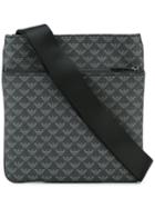 Emporio Armani Flat Shoulder Bag, Men's, Grey, Polyester/pvc/polyurethane