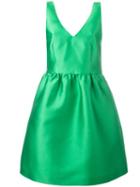 P.a.r.o.s.h. Flared Sleeveless Dress, Women's, Size: Medium, Green, Polyester/silk/acetate/viscose