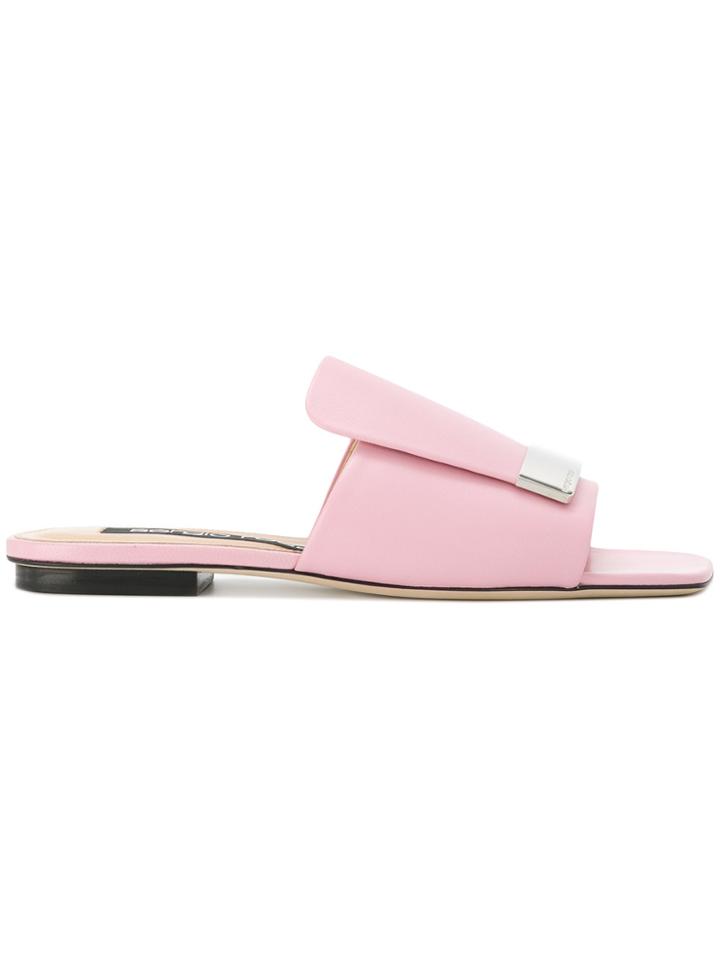 Sergio Rossi Sr1 Sandals - Pink & Purple