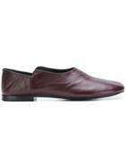The Row Round Toe Loafers - Red