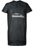 Rick Owens Oversized T-shirt, Men's, Size: Large, Black, Cotton/polyester