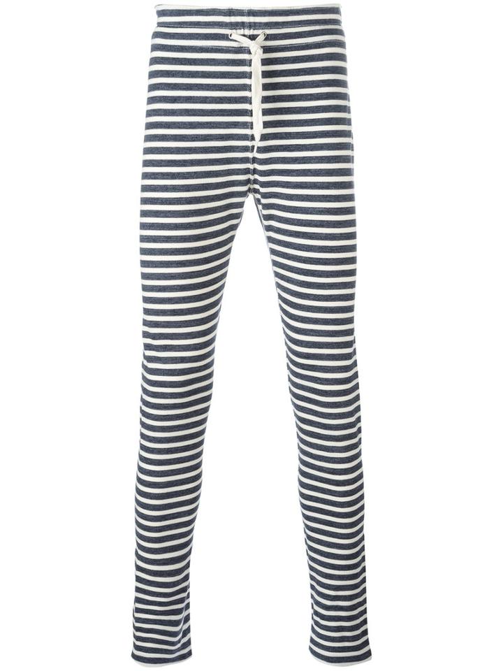 Junya Watanabe Comme Des Garçons Man Striped Trousers, Men's, Size: Medium, Black, Cotton