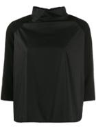 Stephan Schneider Grove Knitted Sleeve Top - Black