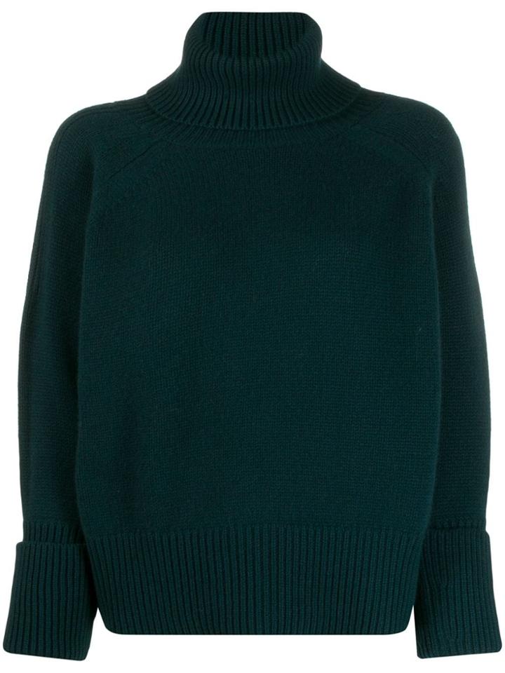 Société Anonyme Roll-neck Jumper - Green