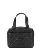 Chanel Pre-owned Quilted Hand Bag - Black