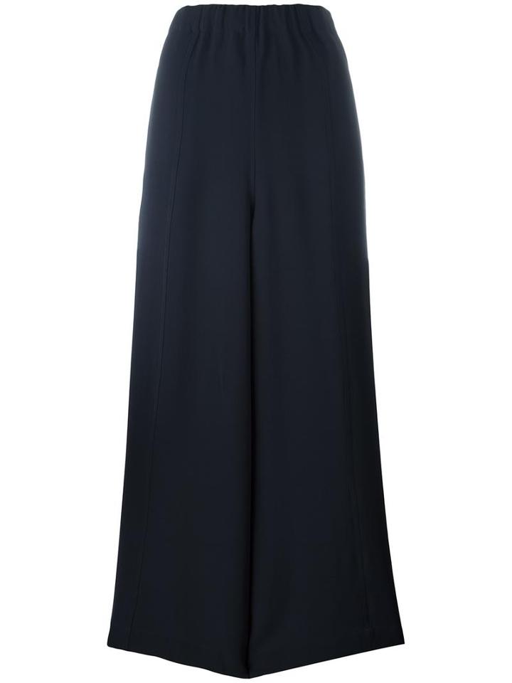 Sofie D'hoore Super Wide Leg Pants, Women's, Size: 36, Blue, Silk