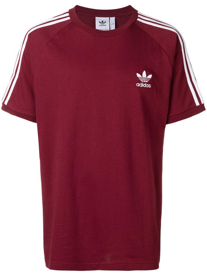 Adidas Classic 3-stripes T-shirt - Red