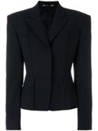 Gucci Vintage Slim Fit Blazer - Black