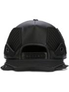 Ktz Structured Hat, Men's, Black, Leather/rubber