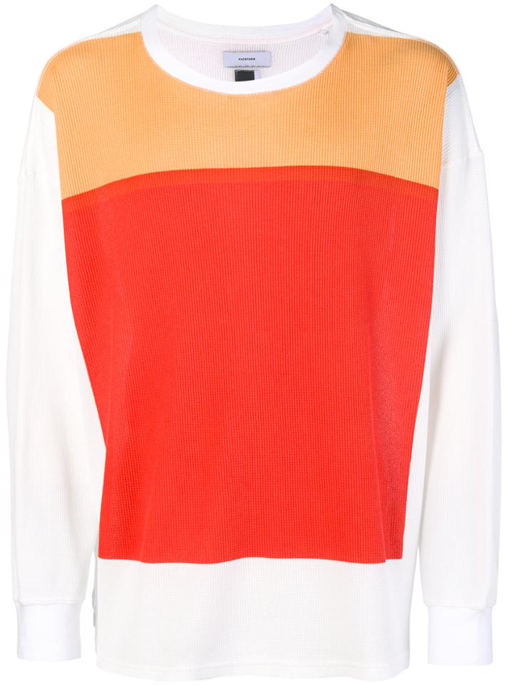 Facetasm Oversize Sweatshirt - White