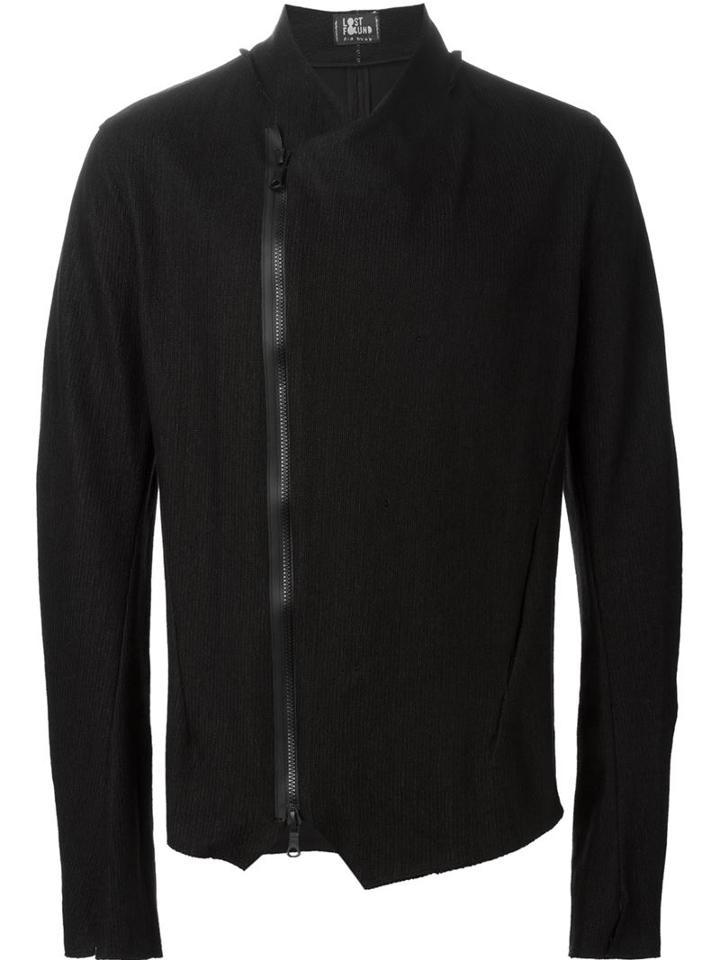 Lost And Found Distressed Buttoned Jacket