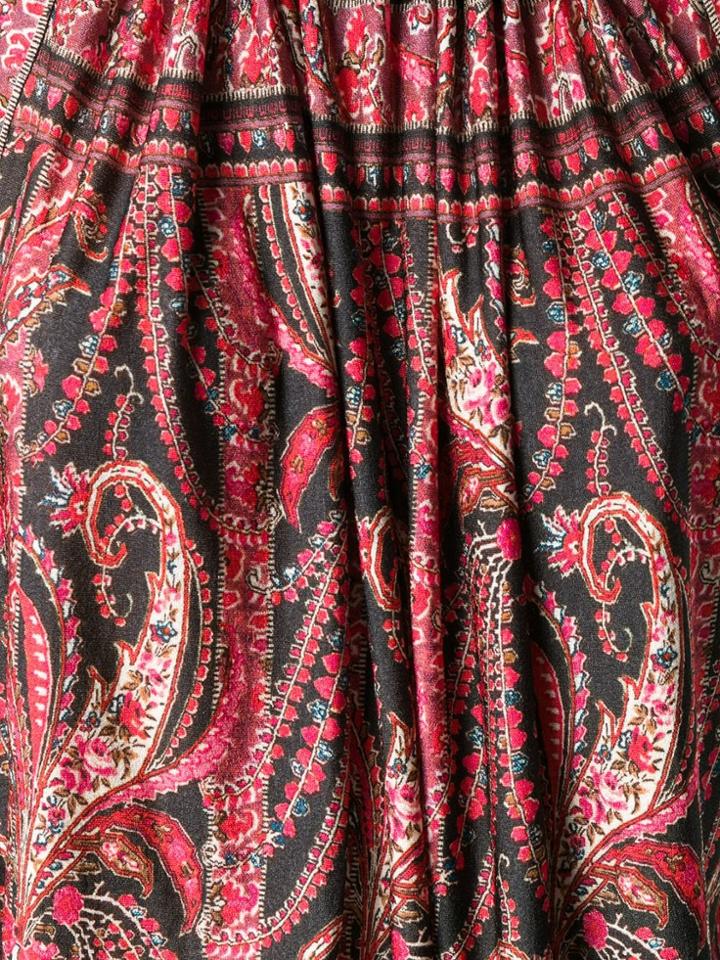 Isabel Marant Floral Paisley Print Top - Pink