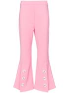 Ellery Fourth Element Flared Trousers - Pink & Purple