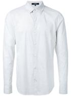 Attachment - Slim-fit Shirt - Men - Cotton/linen/flax - 1, White, Cotton/linen/flax