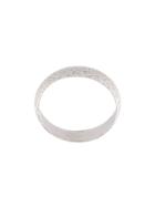 Carolina Bucci Florentine Finish Flat Sparkly Ring, Women's, Size: 3, Metallic