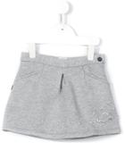 Karl Lagerfeld Kids Neoprene Skirt With Faux Pearl Embellishments, Toddler Girl's, Size: 4 Yrs, Grey