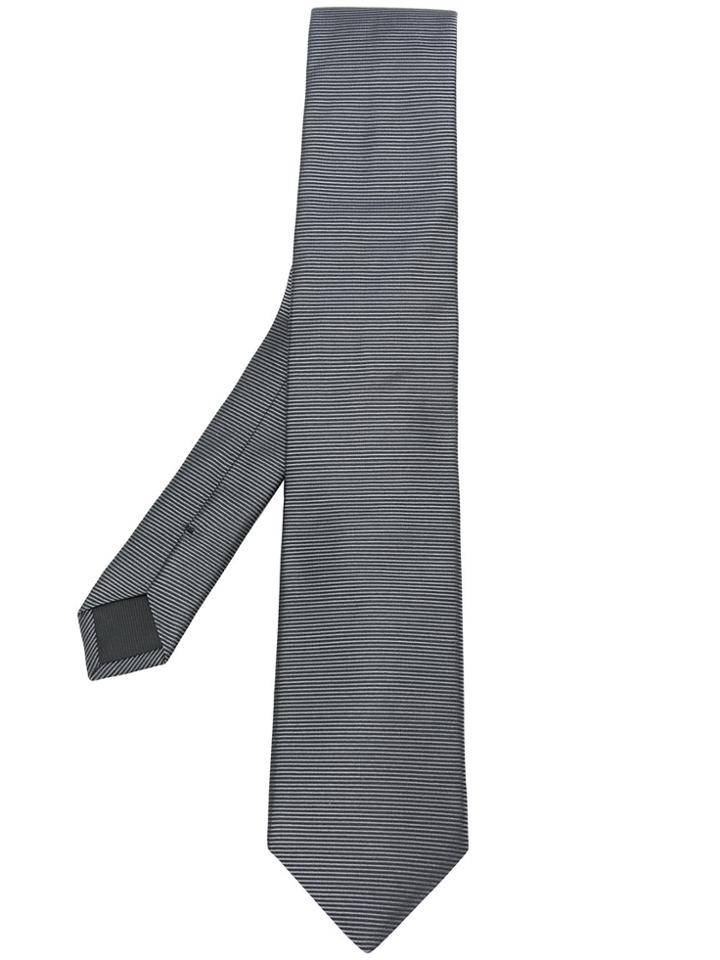Boss Hugo Boss Striped Tie - Black