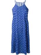 P.a.r.o.s.h. Geometric Print Dress, Women's, Size: M, Blue, Polyester/spandex/elastane