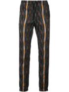 Saint Laurent Straight-leg Patterned Trousers - Multicolour