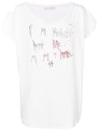 Faith Connexion Printed Loose Fit T-shirt - White