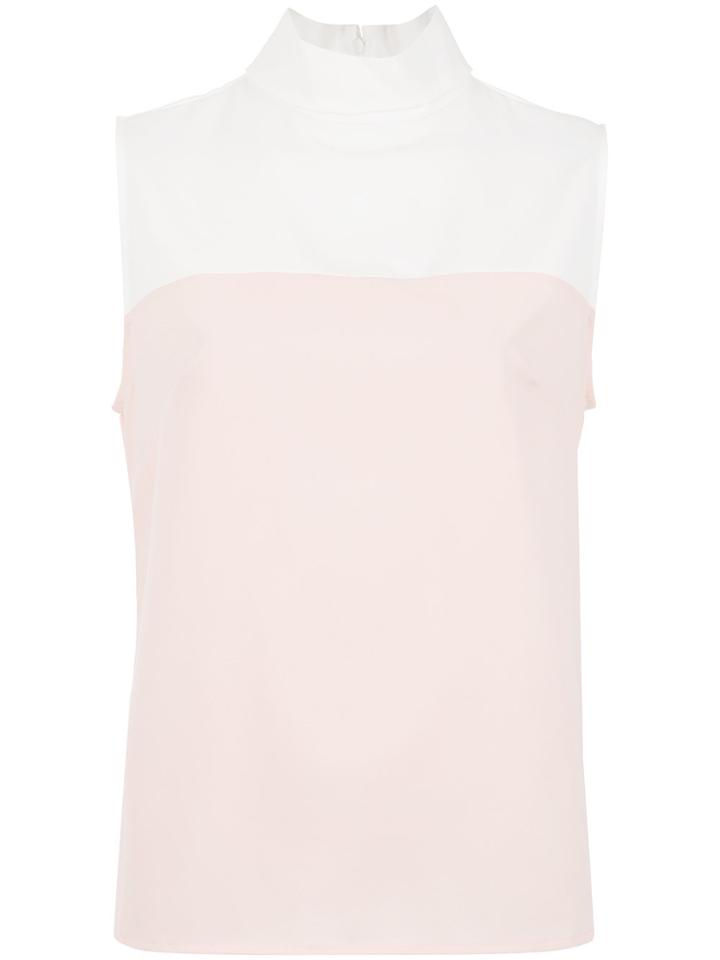 Olympiah Peru High Neck Blouse - Nude & Neutrals