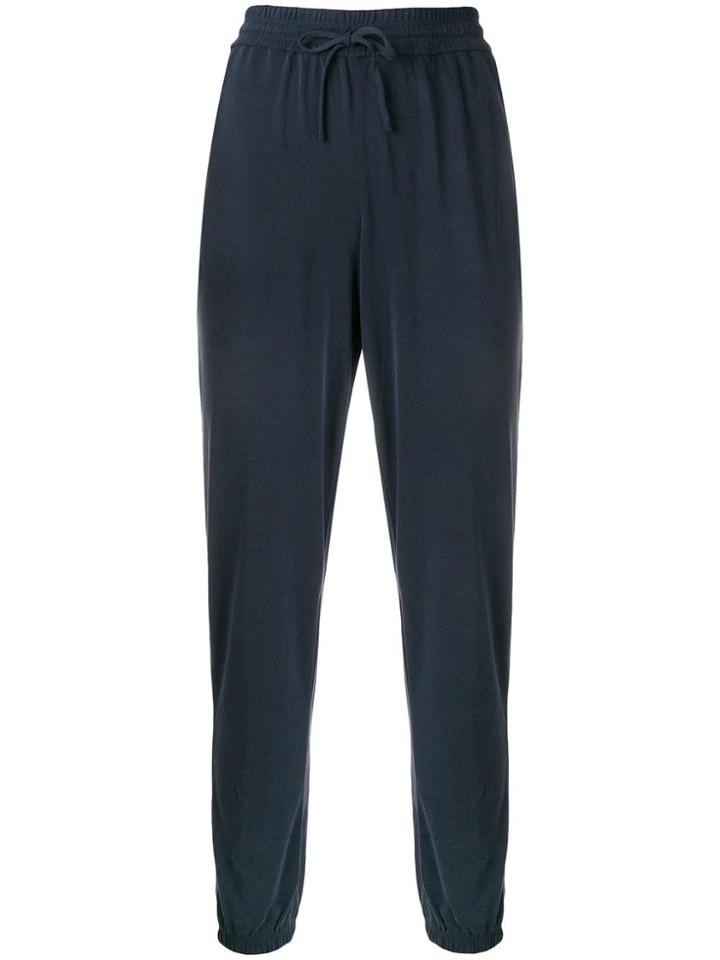 Vince Elasticated Waist Trousers - Blue