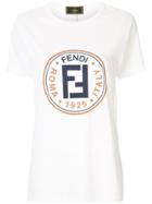 Fendi Pre-owned Logo Print T-shirt - White