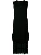 No21 Layered Lace Dress - Black